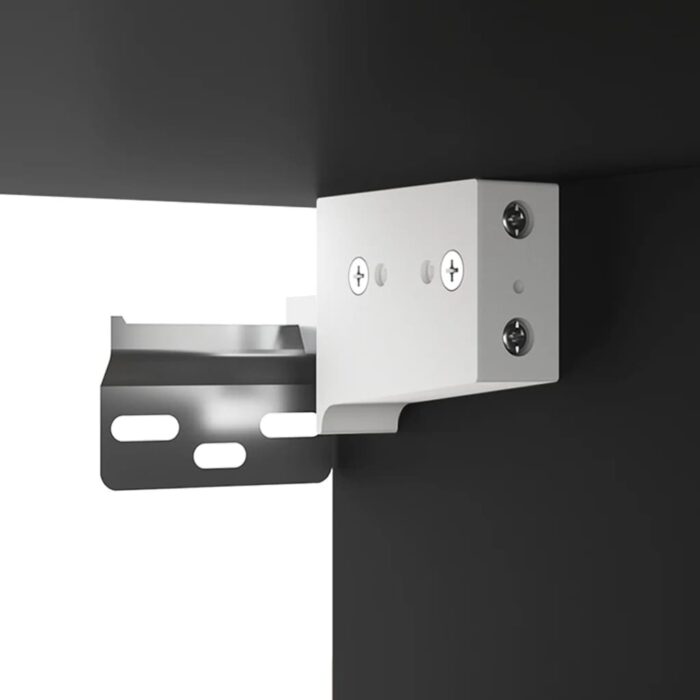 Armoire à miroir avec LED noir 70x16,5x60 cm – Image 10