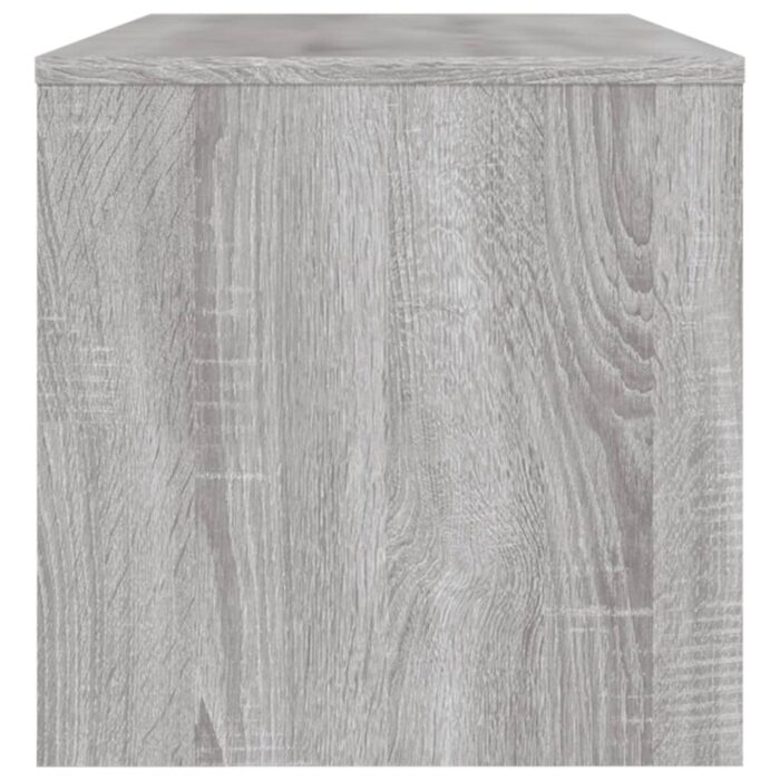 Meuble TV sonoma gris 120x34x37 cm bois d'ingénierie – Image 3