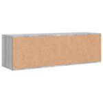 Meuble TV sonoma gris 120x34x37 cm bois d'ingénierie – Image 4