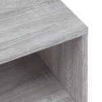 Meuble TV sonoma gris 120x34x37 cm bois d'ingénierie – Image 5