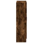Bibliothèque chêne fumé 82,5x30,5x115 cm bois d'ingénierie – Image 5