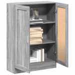 Bibliothèque sonoma gris 82,5x30,5x115 cm bois d'ingénierie – Image 2