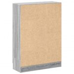 Bibliothèque sonoma gris 82,5x30,5x115 cm bois d'ingénierie – Image 6