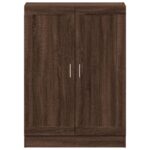 Bibliothèque chêne marron 82,5x30,5x115 cm bois d'ingénierie – Image 4