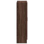 Bibliothèque chêne marron 82,5x30,5x115 cm bois d'ingénierie – Image 5