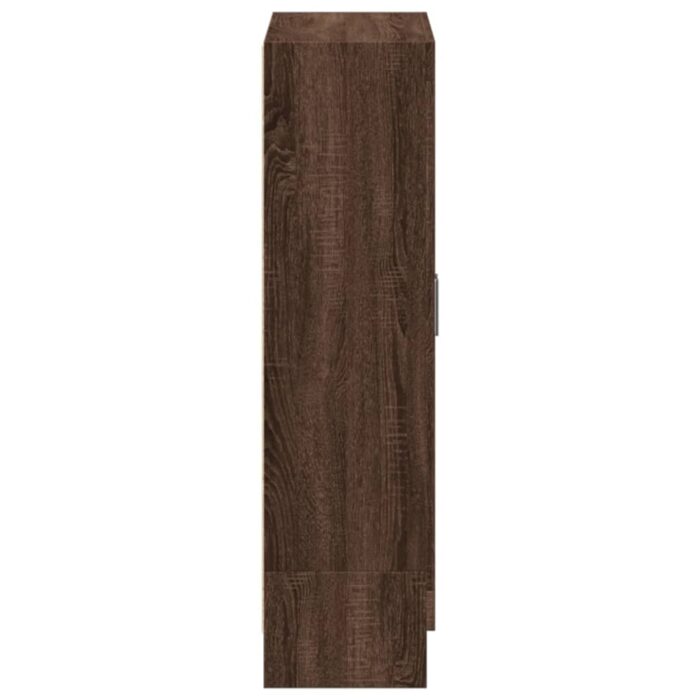 Bibliothèque chêne marron 82,5x30,5x115 cm bois d'ingénierie – Image 5