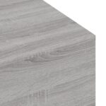 Table basse sonoma gris 100x49,5x31 cm bois d'ingénierie – Image 5
