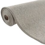 Tapis de couloir aspect sisal taupe 80x250 cm – Image 3