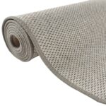 Tapis de couloir aspect sisal taupe 80x300 cm – Image 3