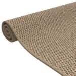 Tapis de couloir aspect sisal sable 80x150 cm – Image 3