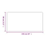 Tapis de couloir aspect sisal sable 80x150 cm – Image 4
