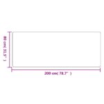 Tapis de couloir aspect sisal sable 80x200 cm – Image 4