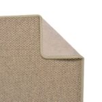 Tapis de couloir aspect sisal sable 80x300 cm – Image 2
