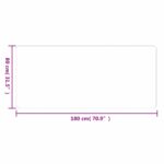 Tapis de couloir gris 80x180 cm – Image 4