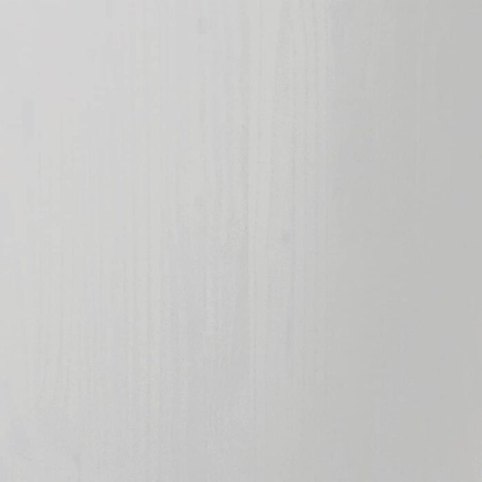 Armoire roulante avec tiroirs MOSS blanc bois de pin solide – Image 6