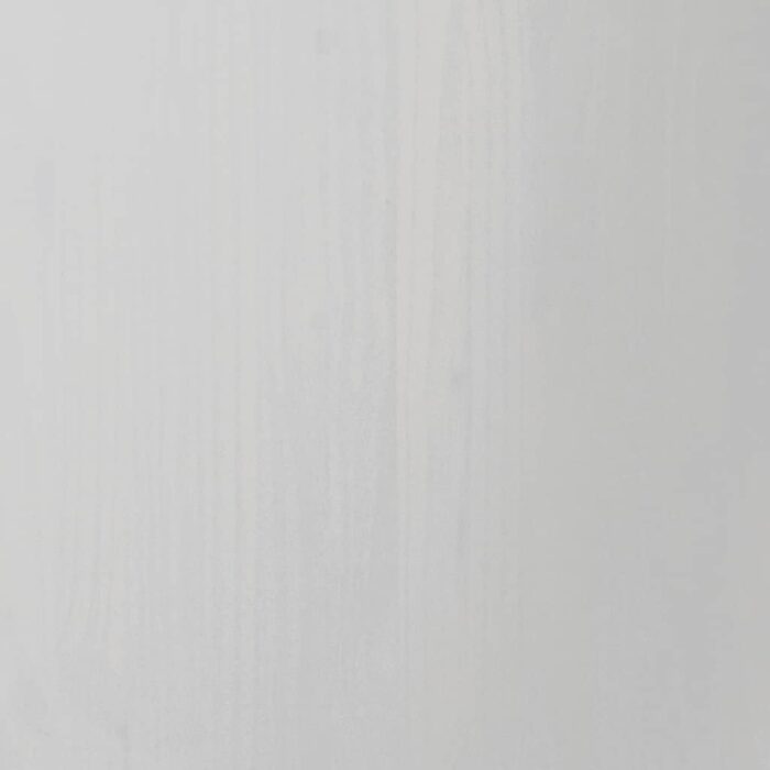 Armoire roulante avec tiroirs MOSS blanc bois de pin solide – Image 6