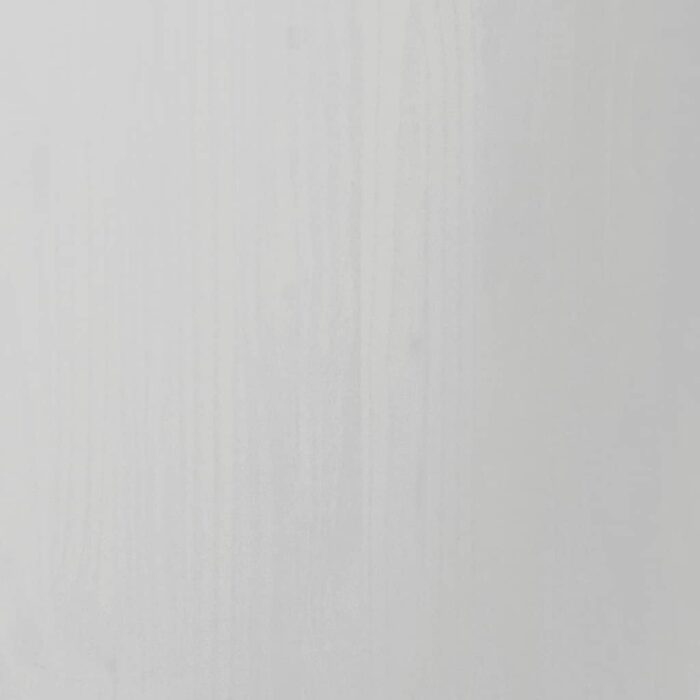 Armoire roulante avec bureau MOSS blanc bois de pin solide – Image 7