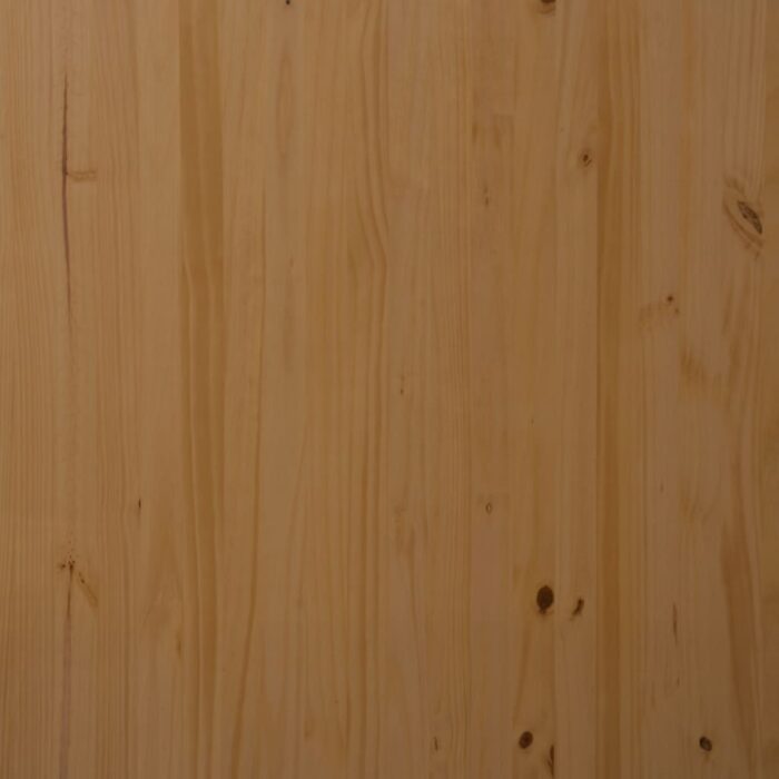 Armoire roulante avec tiroirs MOSS bois de pin marron miel – Image 6