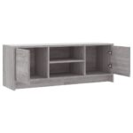 Meuble TV sonoma gris 102x30x37,5 cm bois d'ingénierie – Image 4