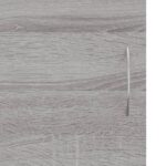 Meuble TV sonoma gris 102x30x37,5 cm bois d'ingénierie – Image 7