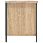 Meuble TV Chêne sonoma 100x40x50 cm Bois d'ingénierie – Image 5