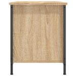 Meuble TV Chêne sonoma 80x40x50 cm Bois d'ingénierie – Image 5