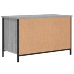 Meuble TV Sonoma gris 80x40x50 cm Bois d'ingénierie – Image 6