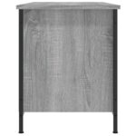 Meuble TV Sonoma gris 100x40x50 cm Bois d'ingénierie – Image 3