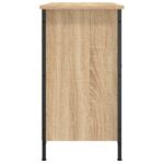 Meuble TV chêne sonoma 100x35x65 cm bois d'ingénierie – Image 5