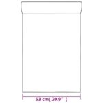 Papier peint 3D aspect de pierre gris clair 10x0,53 m non tissé – Image 6