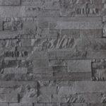 Papier peint 3D aspect de pierre noir 10x0,53 m non tissé – Image 5