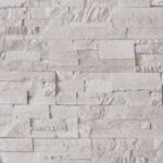 Papier peint 3D aspect de pierre crème 10x0,53 m non tissé – Image 5