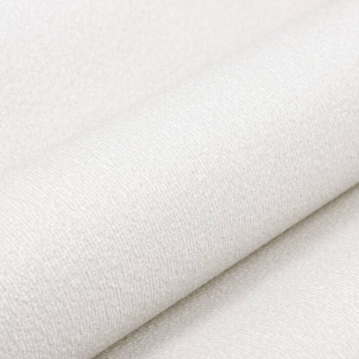 Papier peint 3D couleur unie blanc 10x0,53 m non tissé – Image 4