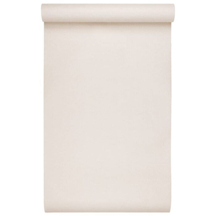 Papier peint 3D couleur unie beige 10x0,53 m non tissé – Image 2