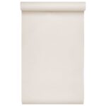 Papier peint 3D couleur unie crème 10x0,53 m non tissé – Image 2