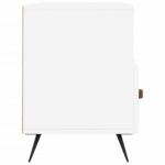 Meuble TV blanc 102x36x50 cm bois d'ingénierie – Image 5