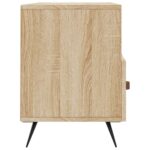 Meuble TV chêne sonoma 102x36x50 cm bois d'ingénierie – Image 5