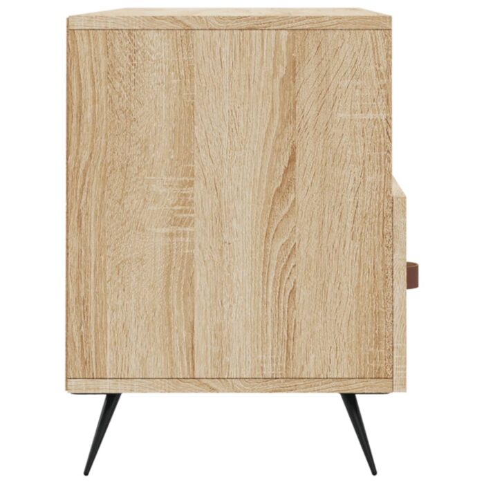 Meuble TV chêne sonoma 102x36x50 cm bois d'ingénierie – Image 5