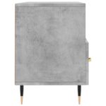 Meuble TV gris béton 102x36x50 cm bois d'ingénierie – Image 5