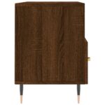 Meuble TV chêne marron 102x36x50 cm bois d'ingénierie – Image 5