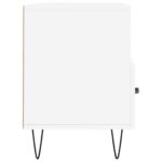 Meuble TV blanc 102x36x50 cm bois d'ingénierie – Image 5