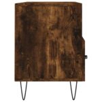 Meuble TV chêne fumé 102x36x50 cm bois d'ingénierie – Image 5