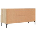 Meuble TV chêne sonoma 102x36x50 cm bois d'ingénierie – Image 6