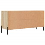 Meuble TV chêne sonoma 102x36x50 cm bois d'ingénierie – Image 6