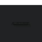 Meuble TV noir 102x36x50 cm bois d'ingénierie – Image 7