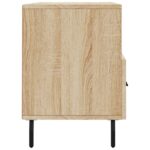 Meuble TV chêne sonoma 102x36x50 cm bois d'ingénierie – Image 5