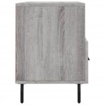 Meuble TV sonoma gris 102x36x50 cm bois d'ingénierie – Image 5