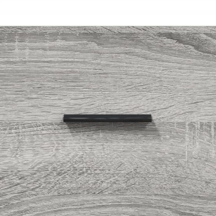 Meuble TV sonoma gris 102x36x50 cm bois d'ingénierie – Image 7
