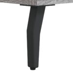Meuble TV sonoma gris 102x36x50 cm bois d'ingénierie – Image 8