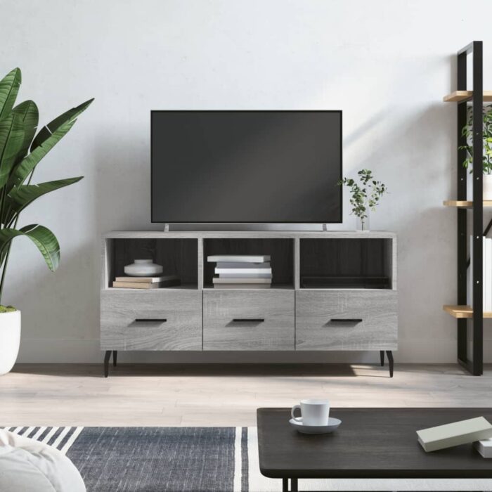 VXL8720845944834_m_en_hd_1.jpg Meuble TV sonoma gris 102x36x50 cm bois d'ingénierie – Image 1